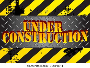 Under Construction Vector Stock Vector (Royalty Free) 116848741