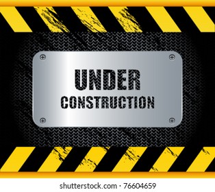 Under construction vector