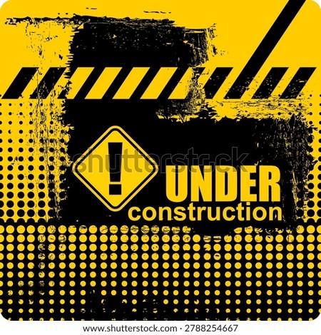 Under Construction, wallpaper and background vector
