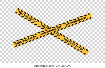 En construcción Advertencia Cruce de cinta