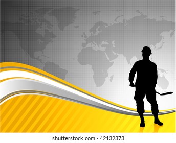 Under construction world background