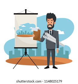 Under construction zone cartoons