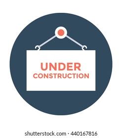 Under Constructions Vector Icon