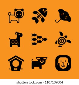 under, fishbone, beautiful and fun icon set. Vector illustration for web and design.