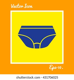 Under Garments Icon. Eps-10.