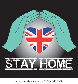 under the protection of the medical hand heart of United Kingdom.