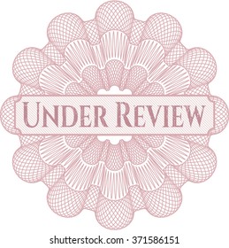 Under Review abstract linear rosette