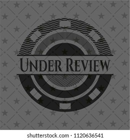 Under Review dark emblem