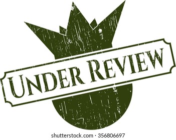 Under Review rubber stamp