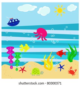 under the sea