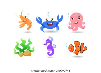 under the sea cartoon