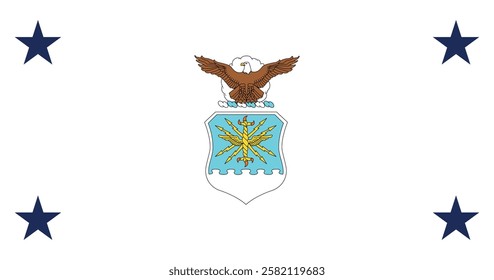 Under Secretary of the Air Force Flag Vector Illustration Premium Quality
