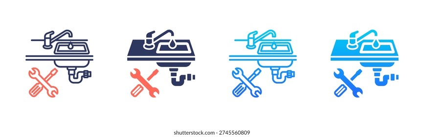 Under Sink Work Icon Pack In Multiple Styles