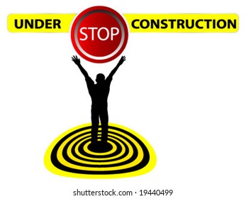 under stop construction
