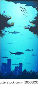 Under Water Design for Banner
