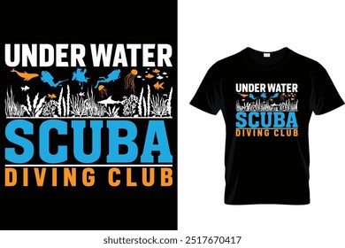 Club de buceo subacuático - Camiseta de buceo 