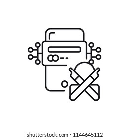 Underbanked Modern Simple UI Vector Icon