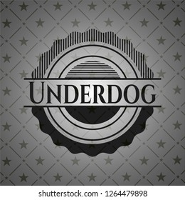 Underdog black emblem