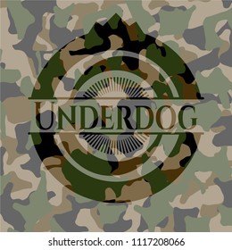 Underdog camo emblem
