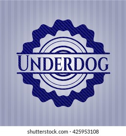Underdog with denim texture