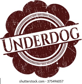 Underdog-Grunge-Stempel