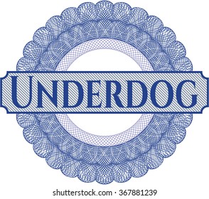 Underdog money style rosette