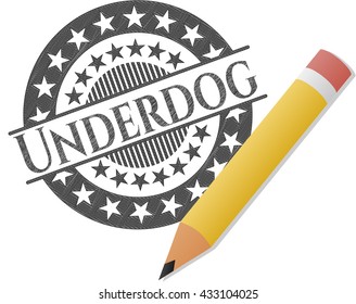 Underdog pencil effect