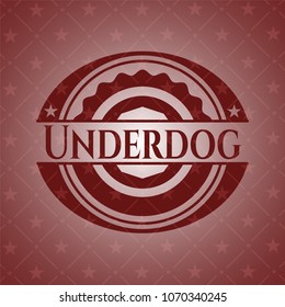 Underdog red emblem