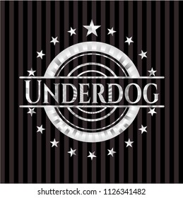 Underdog silver emblem