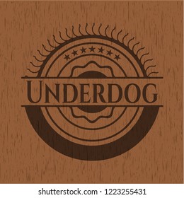 Underdog wood signboards