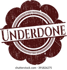 Underdone grunge seal