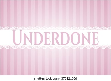 Underdone poster