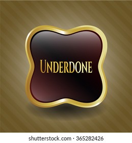 Underdone shiny emblem