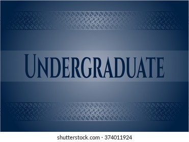 Undergraduate colorful poster