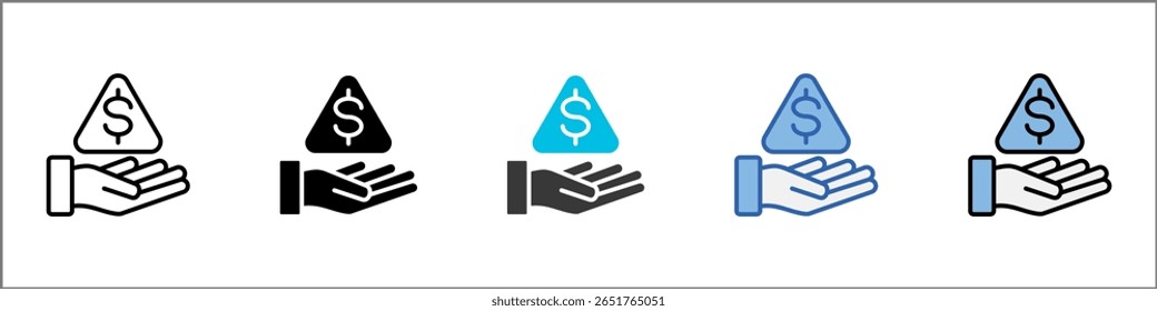 Economia Subterrânea Pacote Único Ilustração Multistyle