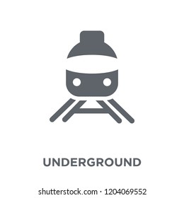 Underground icon. Underground design concept from  collection. Simple element vector illustration on white background.