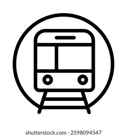 Underground icon illustration in line style. Perfect for website mobile app presentation. Suitable for any user interface and user experience