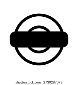 Ilustração de Design de Símbolo de Vetor de Ícone Subterrâneo