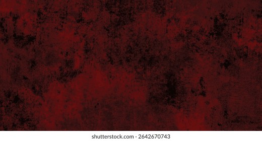 Underground Style Red and Black Grunge Surface Texture

