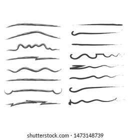 Underline Set Collection Vector / Illustration