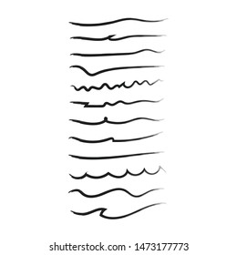 Underline Set Vector / Illustration