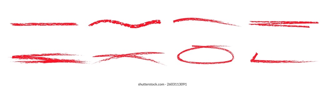 underline stroke icon. brush stroke vector