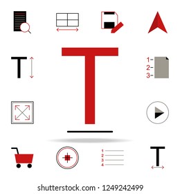 underline text icon. text editor icons universal set for web and mobile