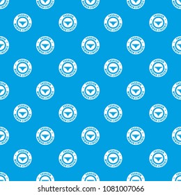 Underpant woman pattern vector seamless blue repeat for any use
