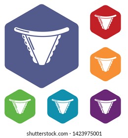 Underpants classic icon. Simple illustration of underpants classic vector icon for web