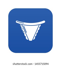 Underpants classic icon. Simple illustration of underpants classic vector icon for web