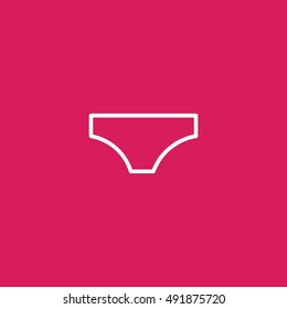 underpants icon. underpants design