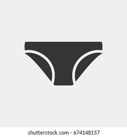 Underpants  icon illustration isolated vector sign symbol