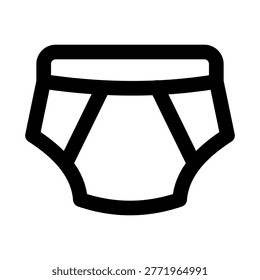 Underpants icon. Underpants professional vector icon with sleek style premium quality design crafted for underwear clothing comfort daily wear personal hygiene fashion and apparel concept