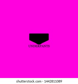 underpants icon sign signifier vector